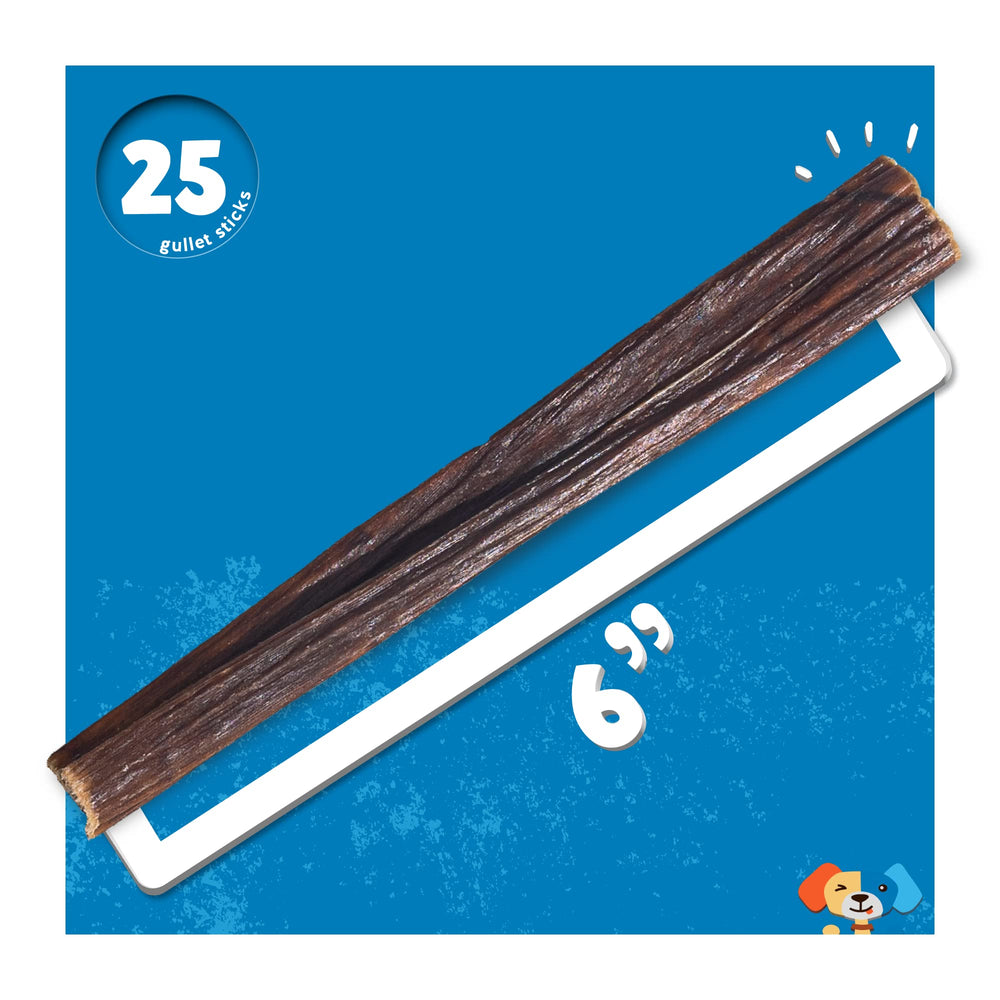 Jerky de res Jack&Pup para perros de 6 pulgadas.