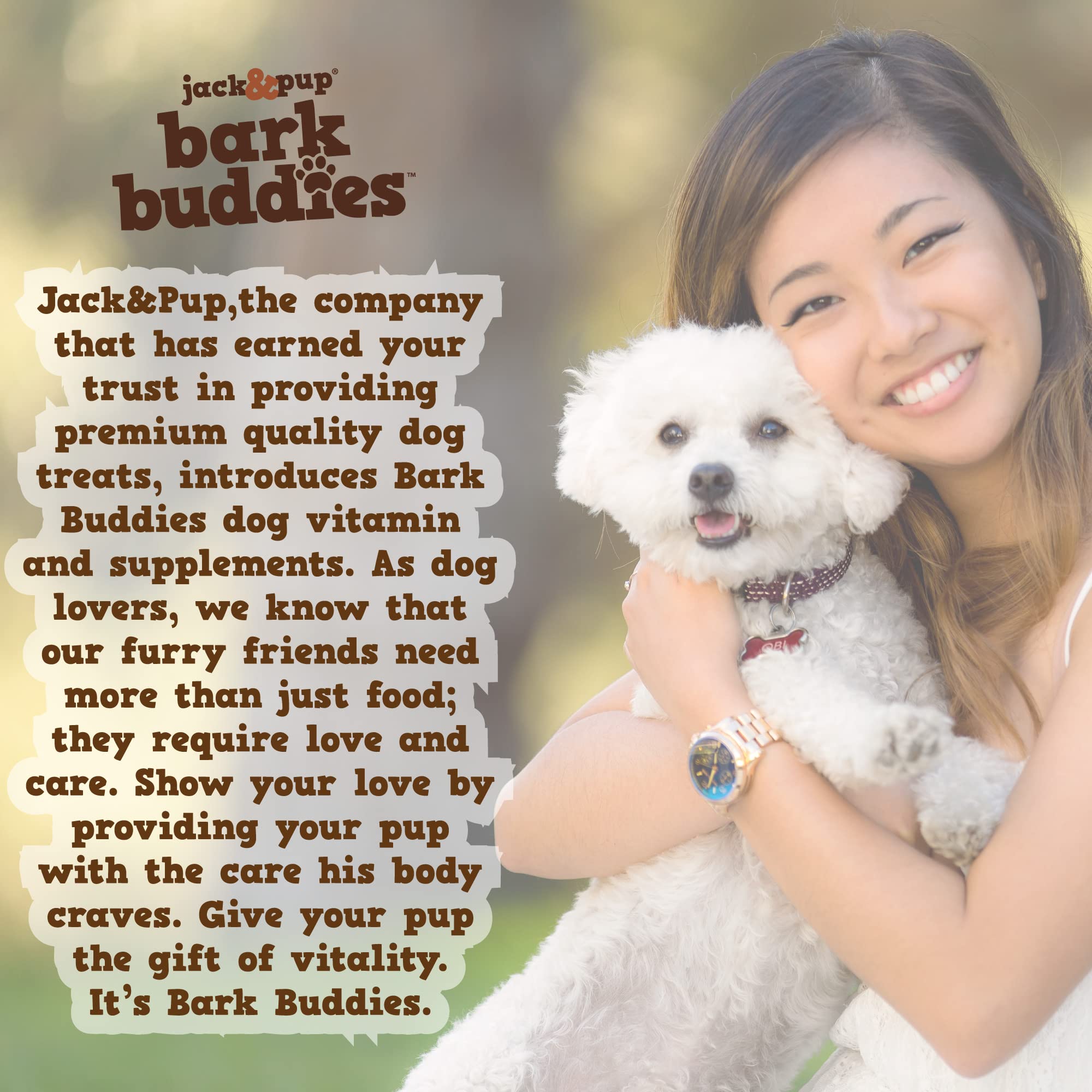 Jack&Pup Multi-Buddy probióticos-digestión, equilibrio intestinal para una digestión suave.