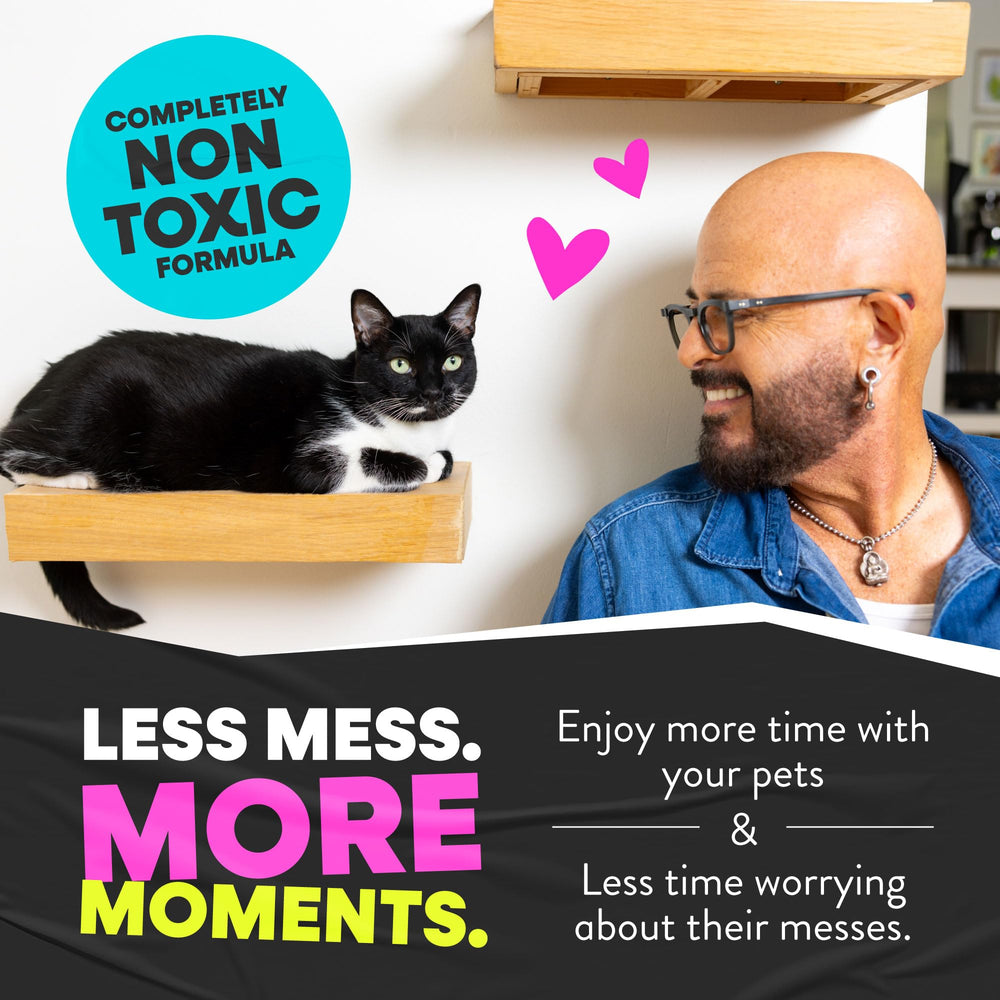 Jackson Galaxy EX; solución multiusos para orina, vómito y pelos.