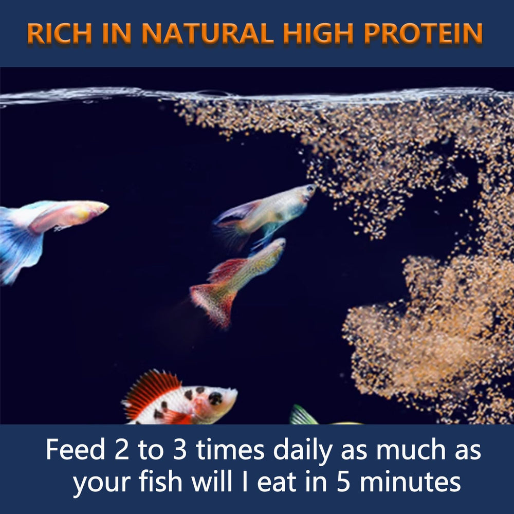 JADINGSFARM alimento para acuario, artemia, apto para agua dulce y salada