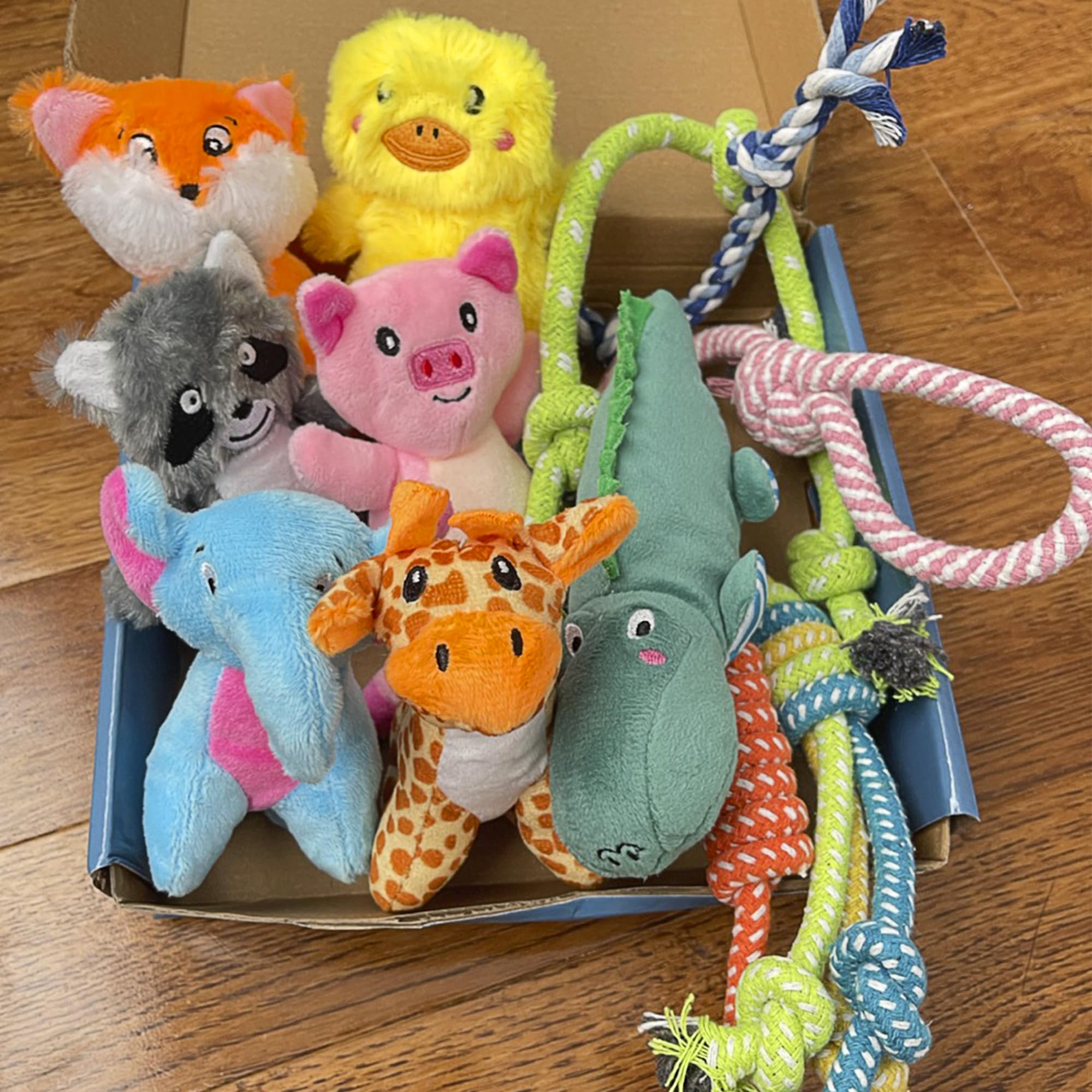 Jalousie peluche con texturas para masaje de encías.
