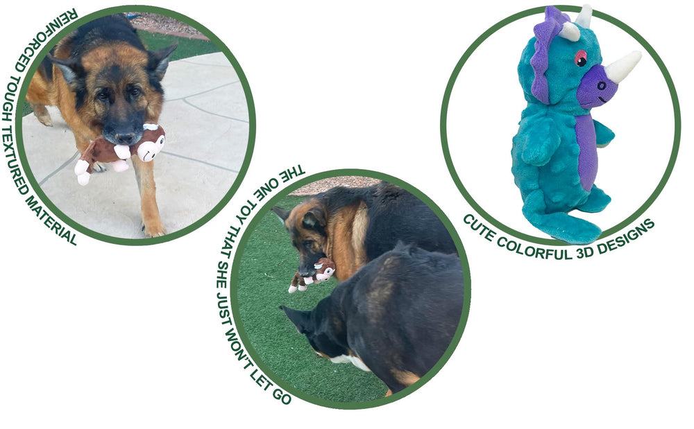 Jalousie: juguete para perro con puntos para mejor agarre