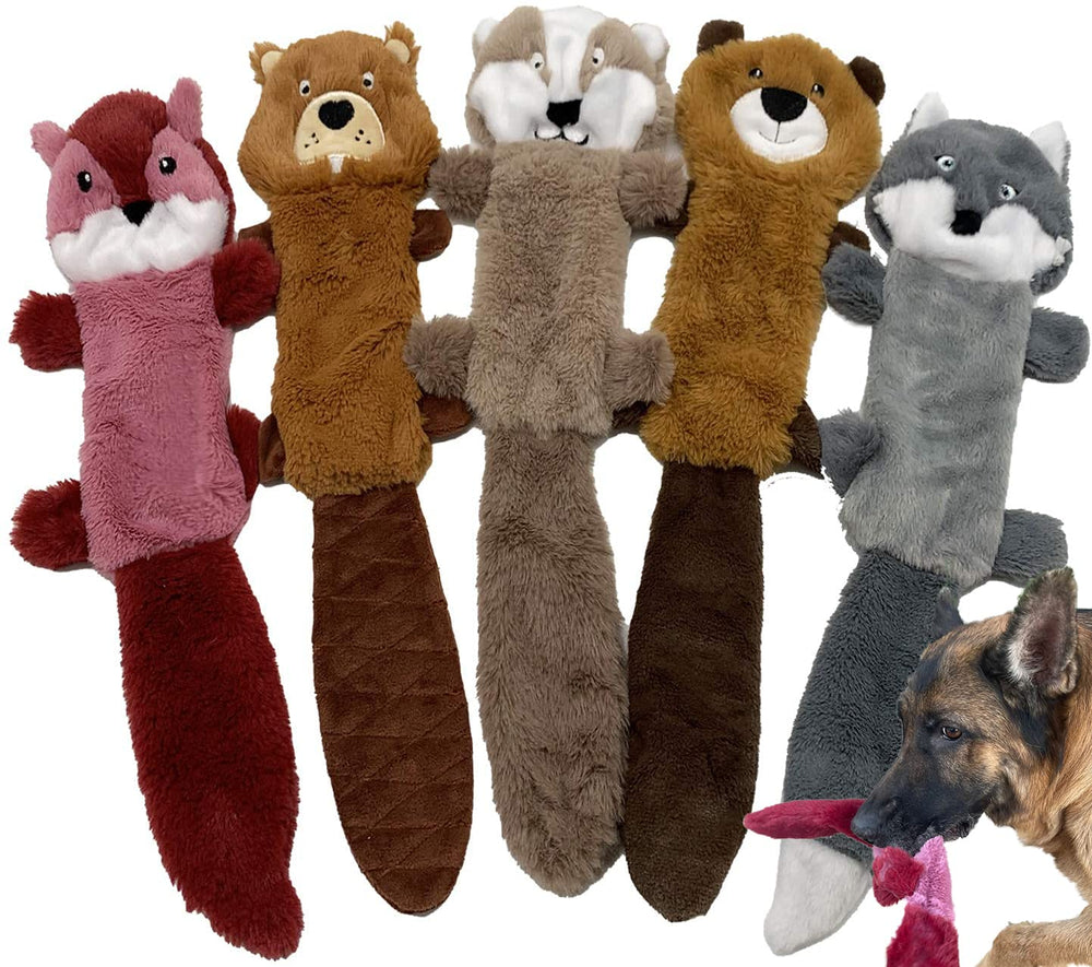 Jalousie: juguete para perro sin relleno con sonido, ideal para jugar.