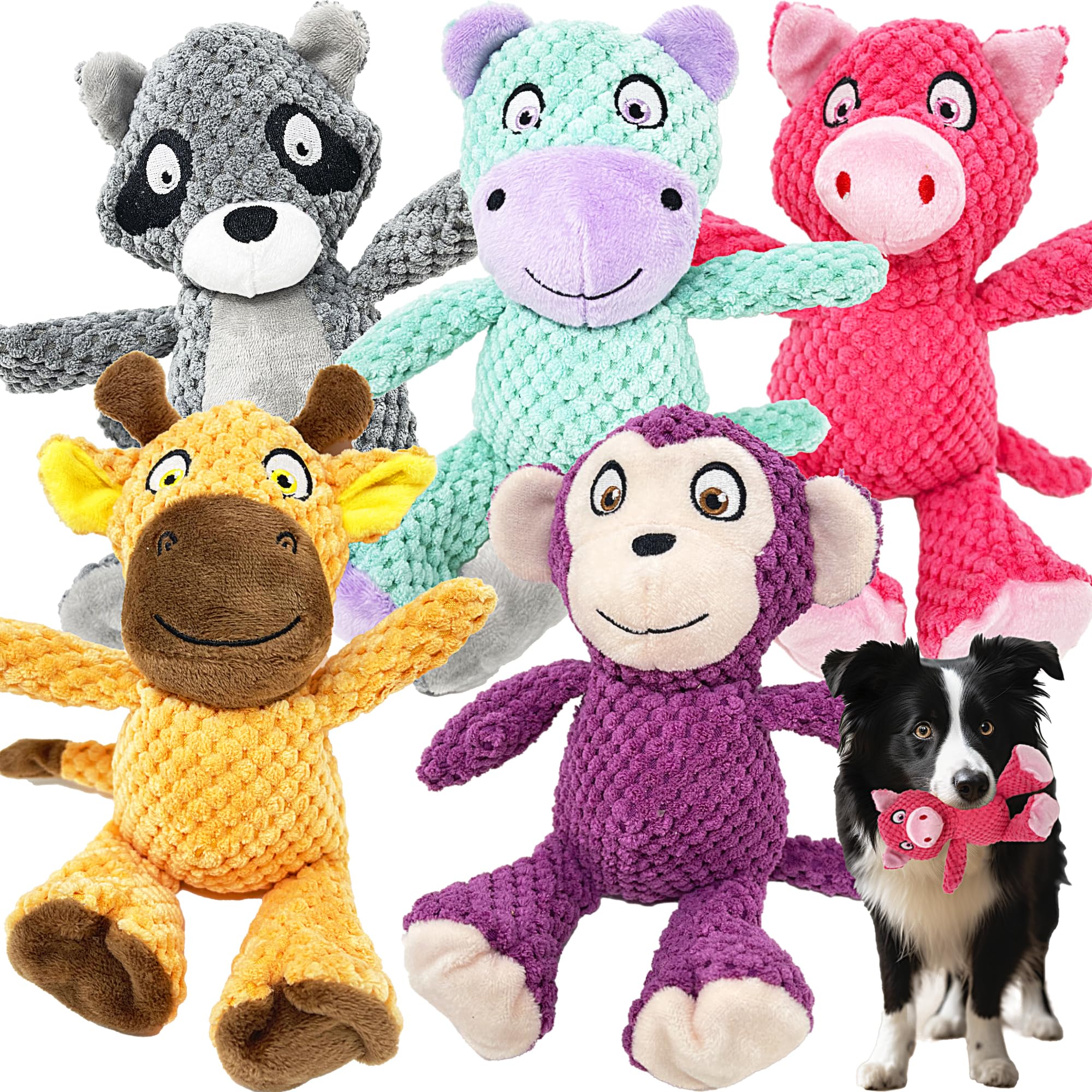 Jalousie: juguete sonoro duradero para perros medianos y grandes.