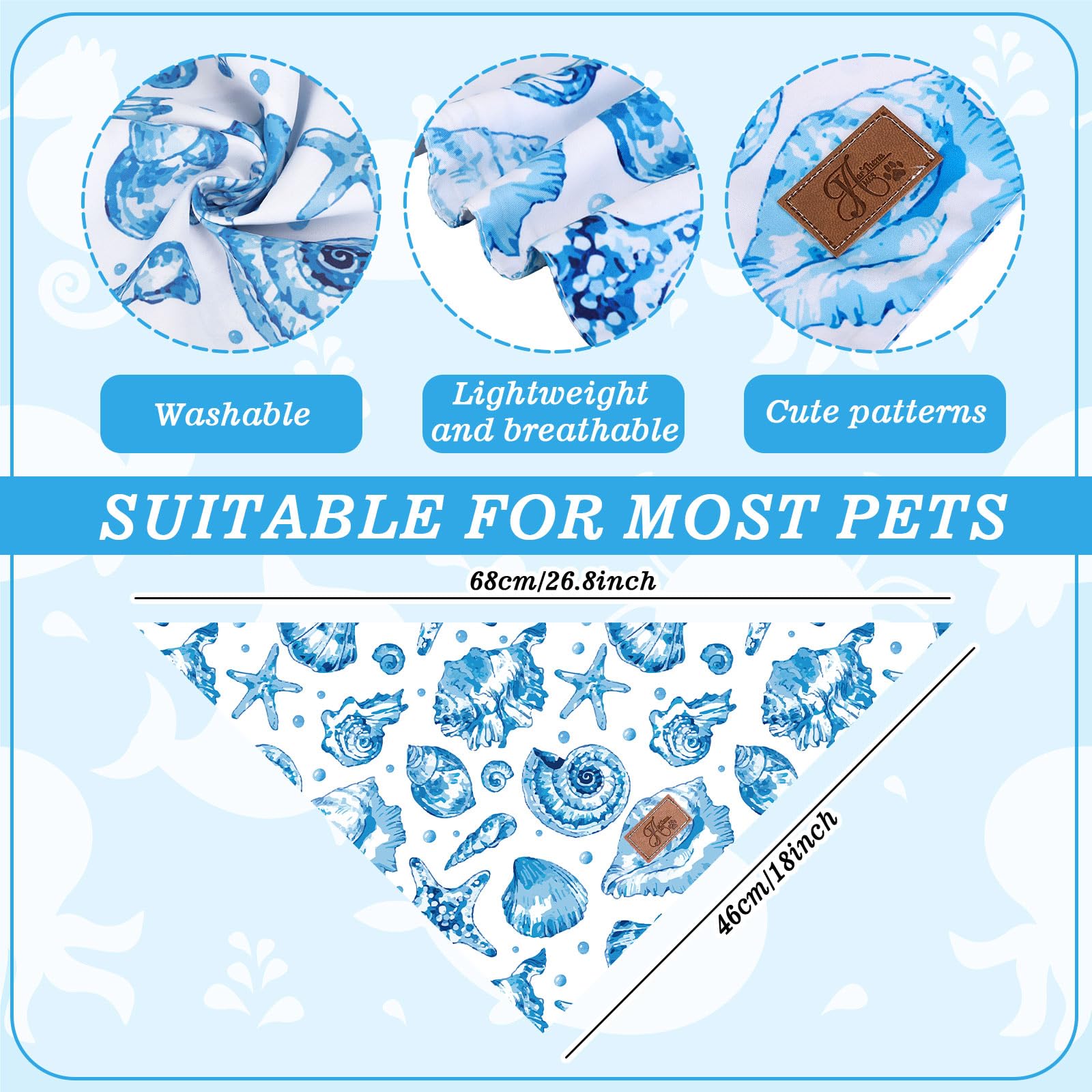 Bandana para gato de JarThenaAMCS, marina y doble cara, ideal para sesiones fotográficas