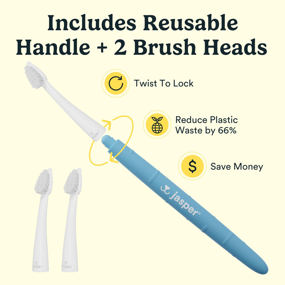 Jasper Microbrush puntas reemplazables para ahorro y sostenibilidad