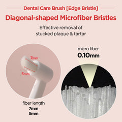 Cepillo dental JAYU PET con agarre 3D para manejo cómodo durante el cepillado.