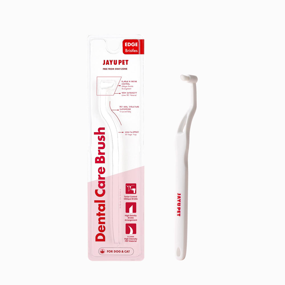 Cepillo dental JAYU PET con cabeza micro redonda para limpieza precisa entre dientes.