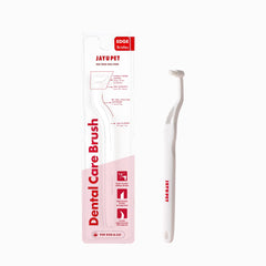 Cepillo dental JAYU PET con cabeza micro redonda para limpieza precisa entre dientes.
