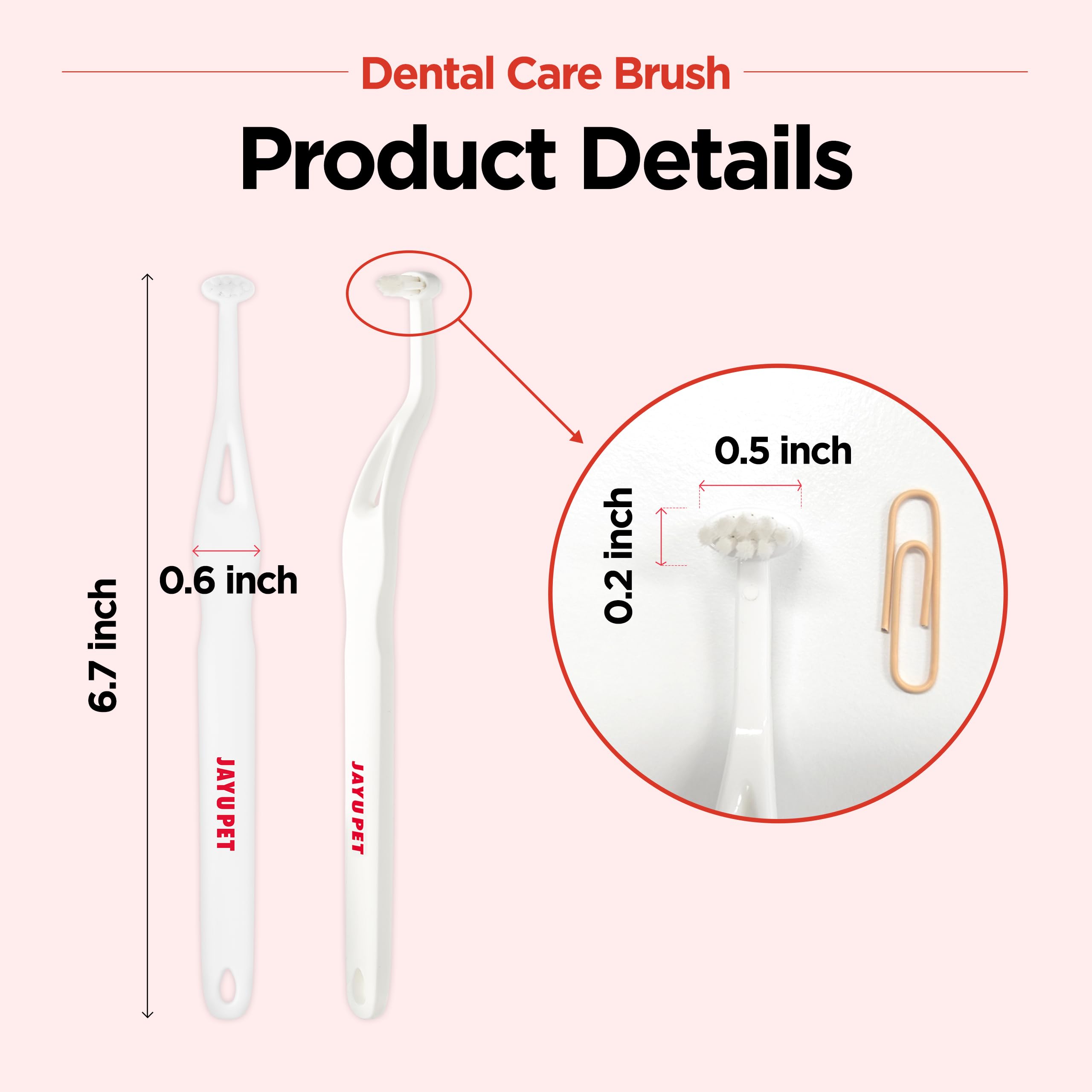 JAYU PET kit limpieza dental para casa