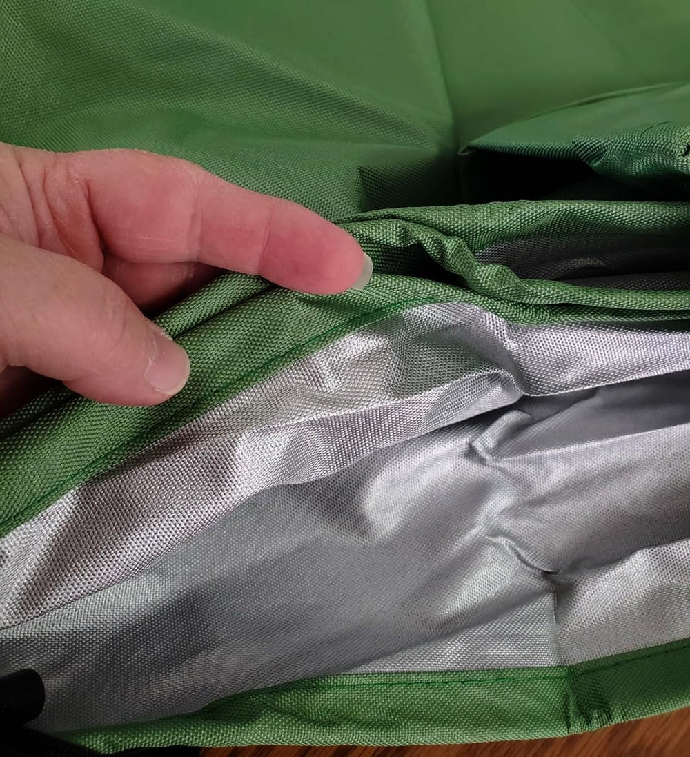Funda J&C, bolsa de transporte incluida para guardar, verde.