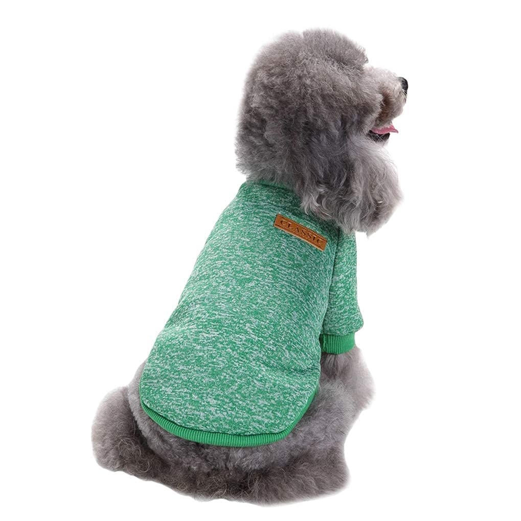 Sudadera Jecikelon para perros pequeños, vista frontal, ideal para calor diario.