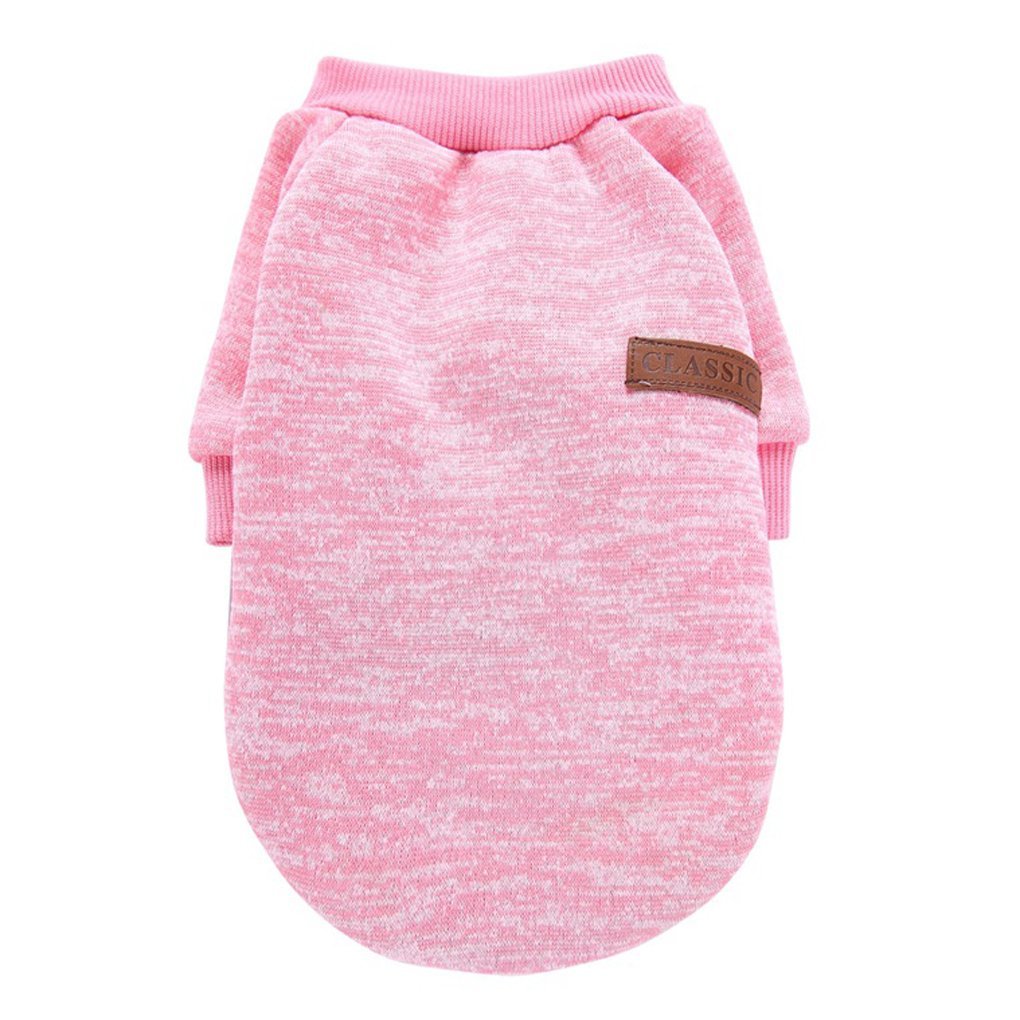 Uso diario de la sudadera para perro en otoño e invierno.