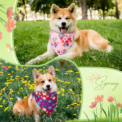 Jeere bandanas para perros: material poliéster ligero y cómodo