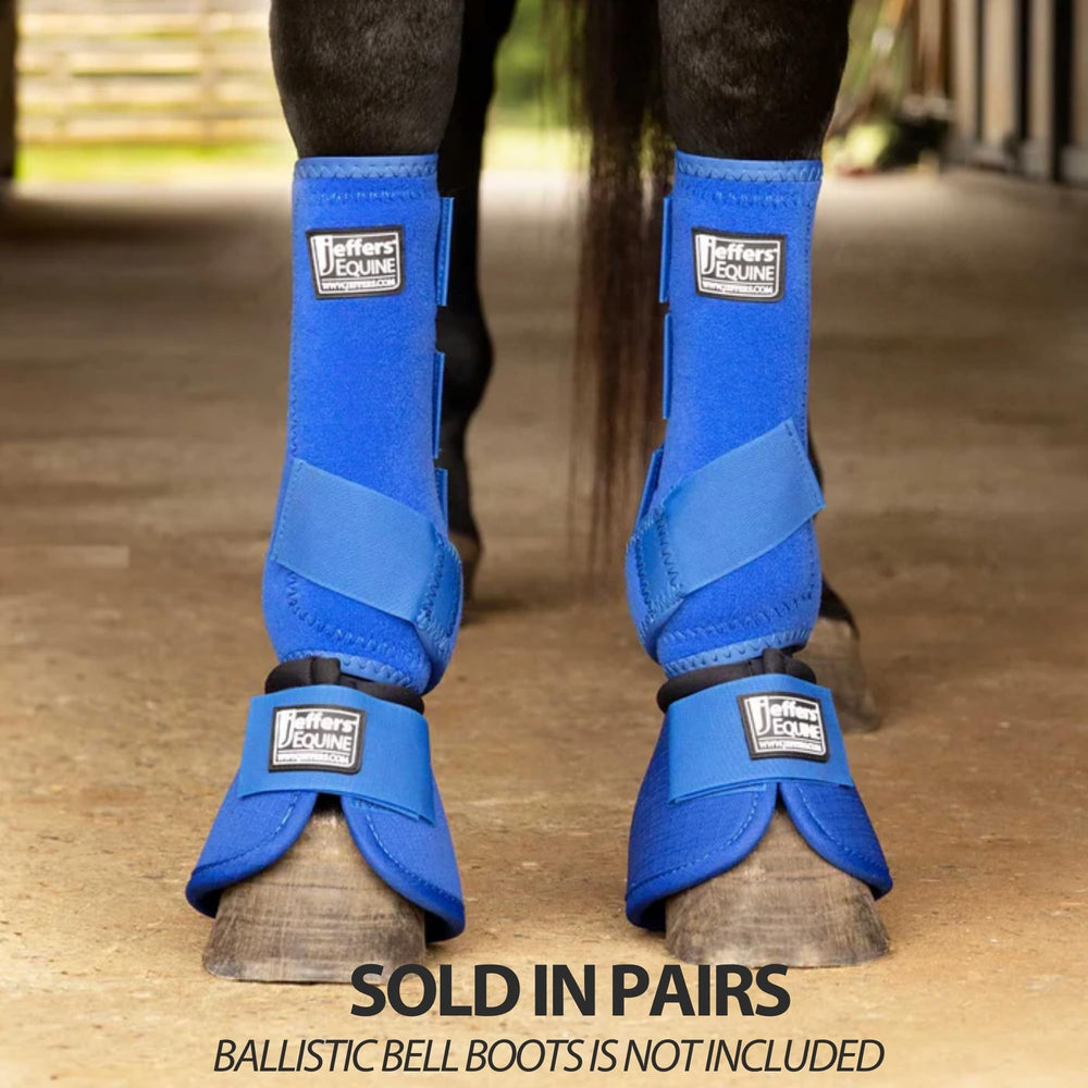 Jeffers botas protectoras, neopreno ventilado para mayor comodidad.