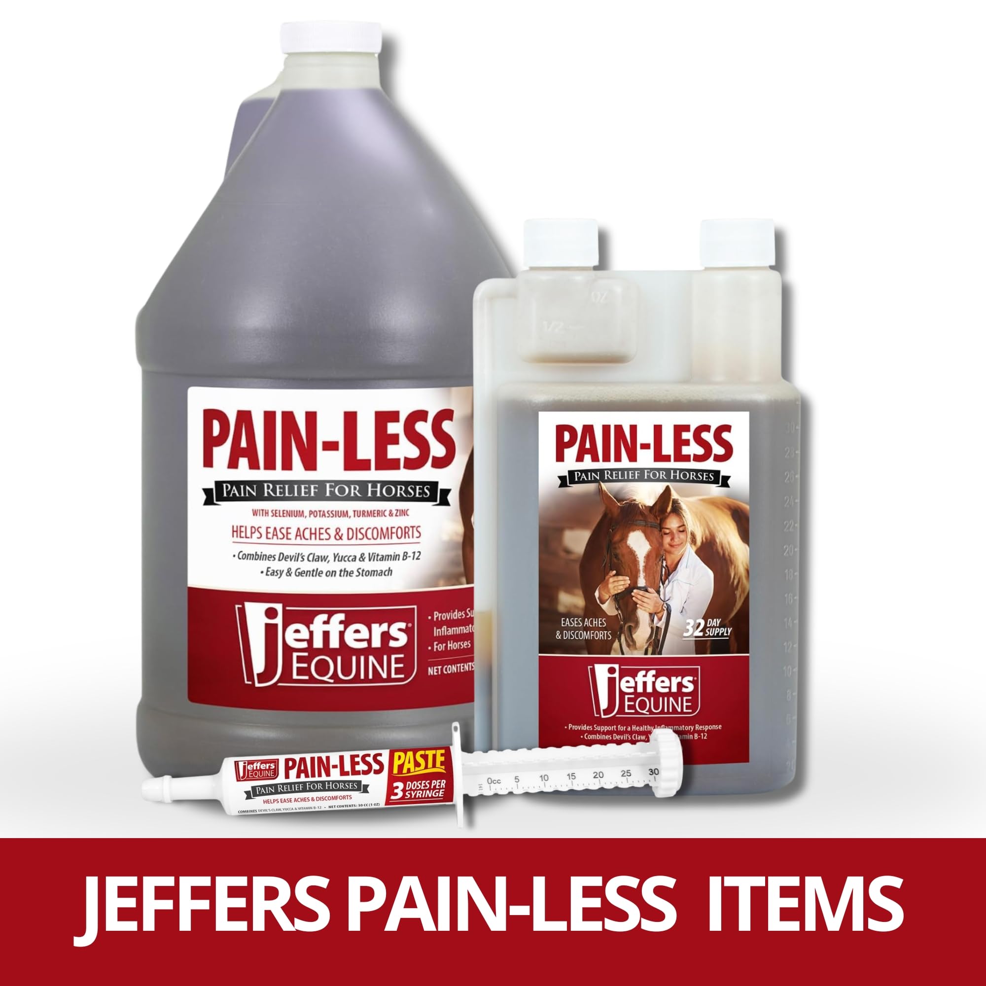 Establo con Jeffers Pain-Less, forma práctica para rutina de cuidado