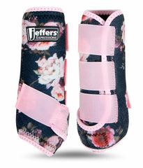 Jeffers Expression Jardín de Rosas para patas delanteras, protección suave y ajuste cómodo