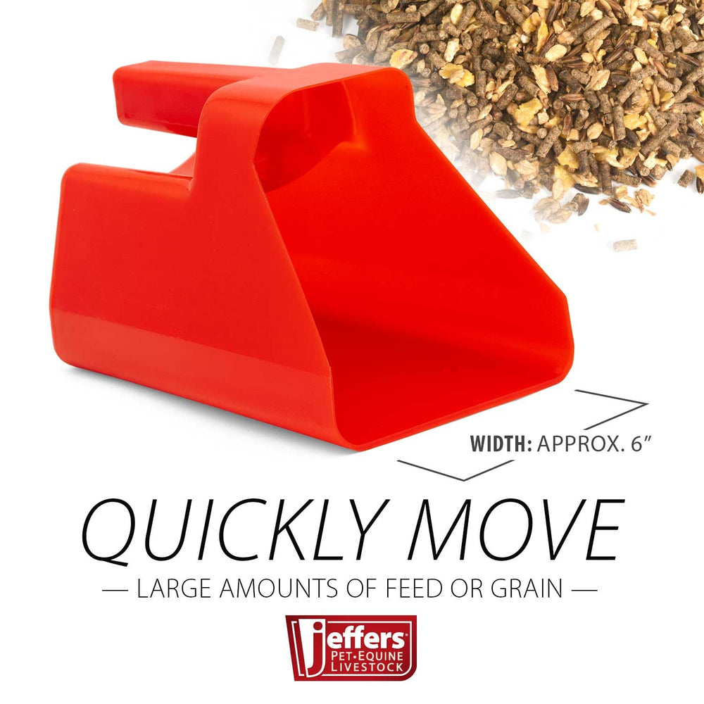 Jeffers Super Scoop usos múltiples para pienso, granos y sustratos