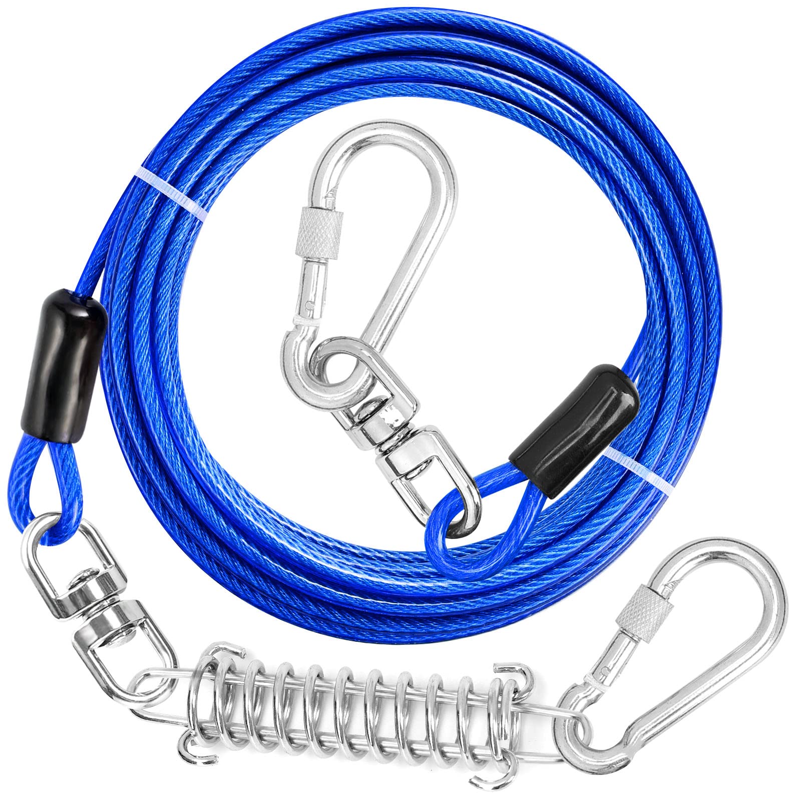 Jenico cable-correa para perro exterior, libertad segura al aire libre.