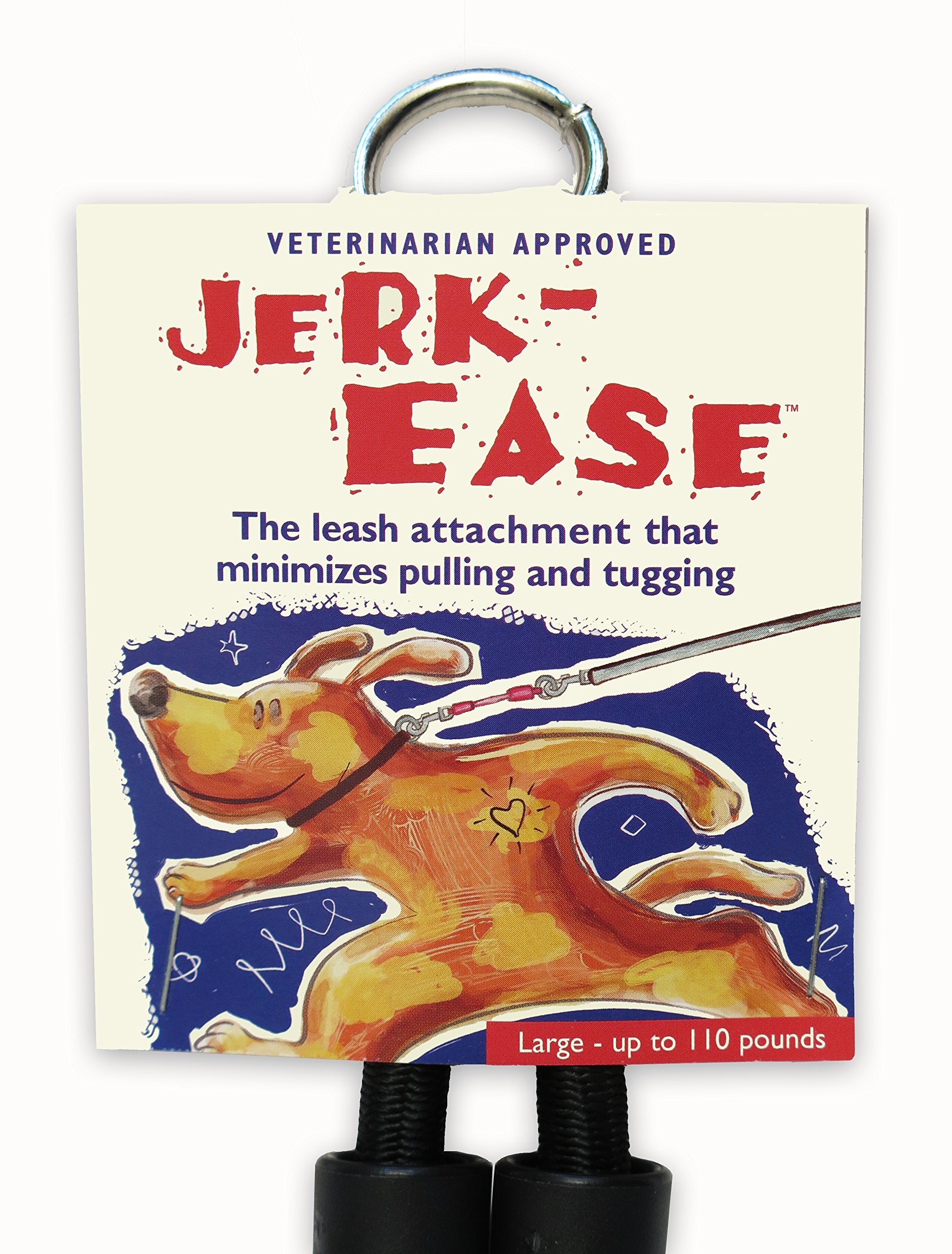 JERK-EASE detalle de la amortiguación bungee para uso seguro.