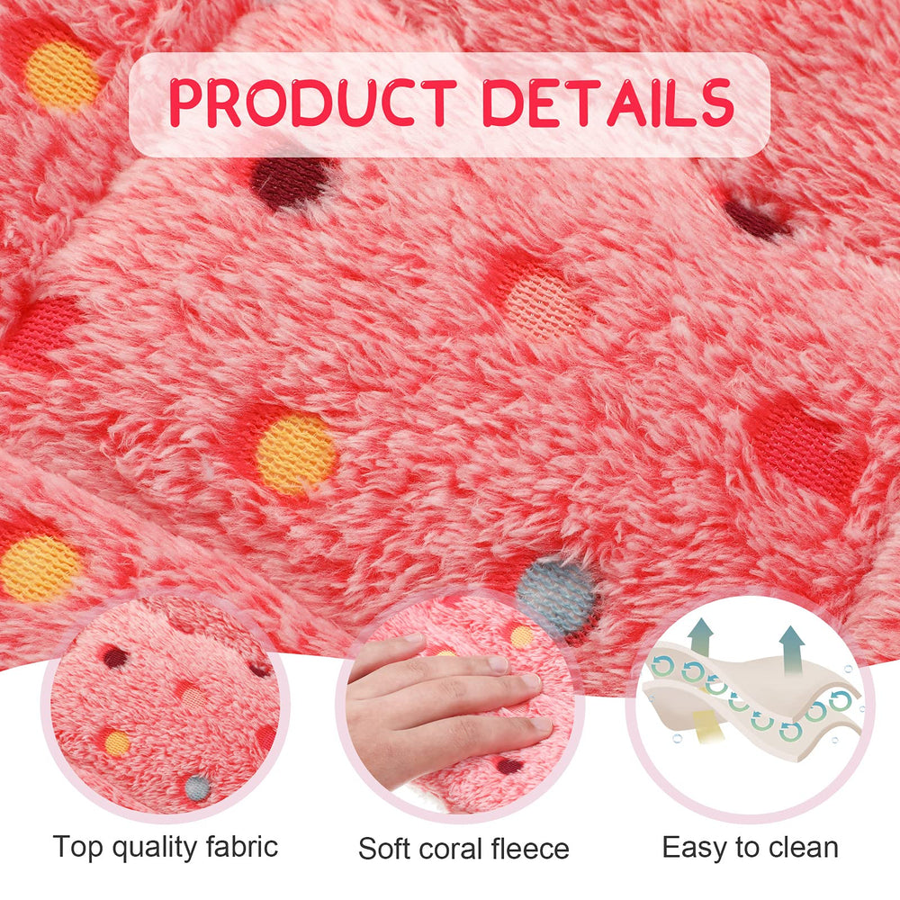 Jetec camas conejo dots, tamaño compacto, ideal para jaulas pequeñas.
