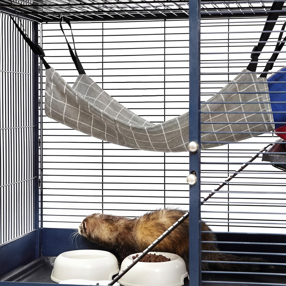 Jetec hamac chat cage matière douce et sûre pour petits animaux.