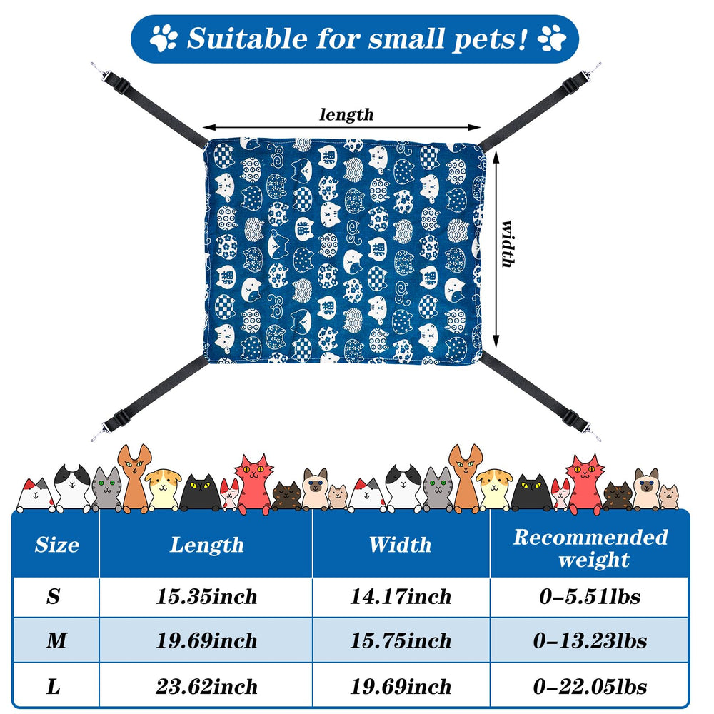Jetec hamac chat cage lavable en machine pour un entretien simple.