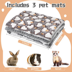 Jetec manta de doble cara para mascotas pequeñas, tacto suave y cálido.