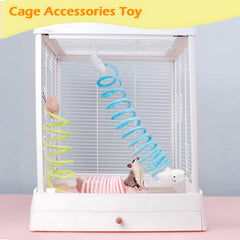Jevnd Sugar Glider Toys: columpio suave de peluche, comodidad para mascotas pequeñas.