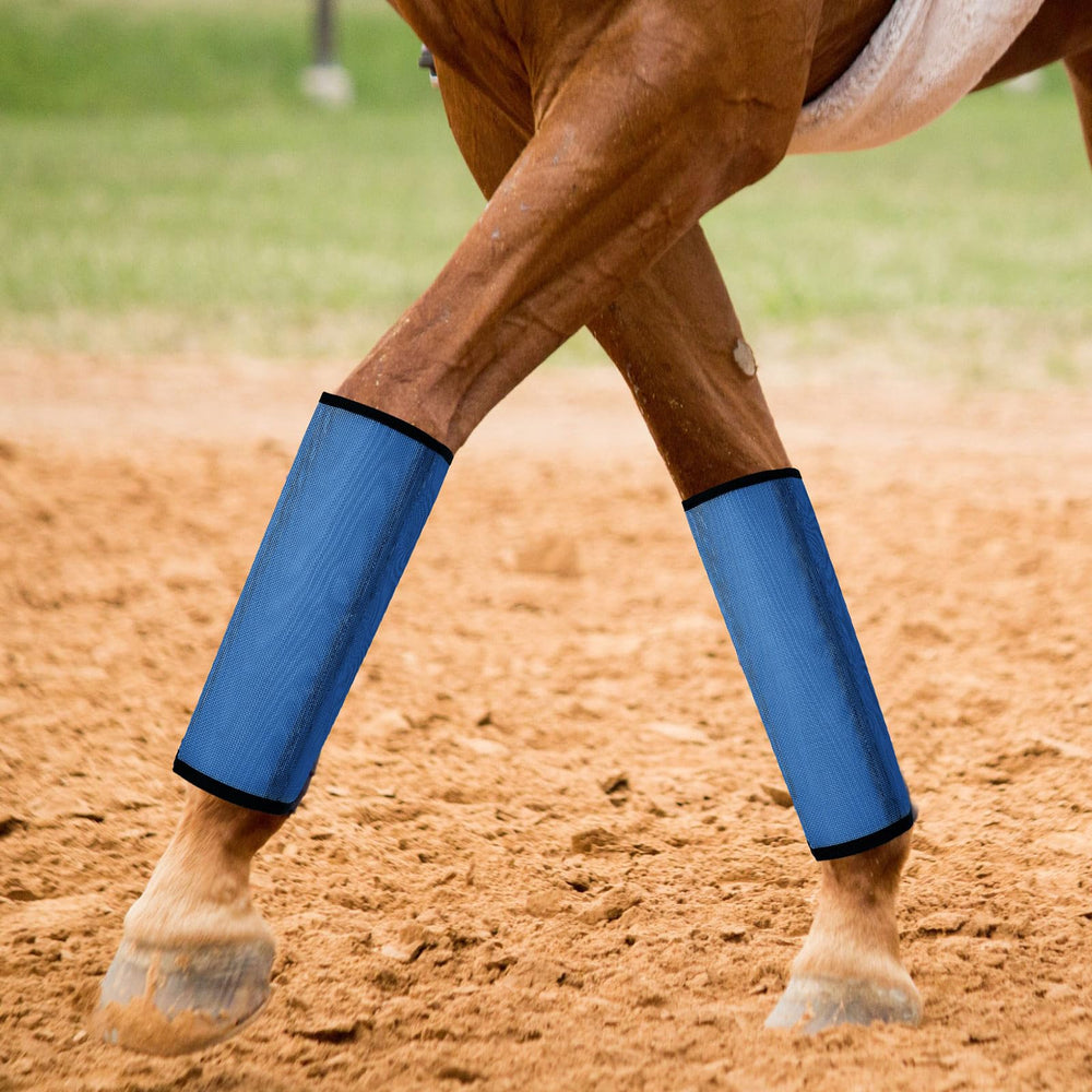 Colocación sencilla de las botas Jexine, tiras de sujeción integradas mantienen las patas estables.