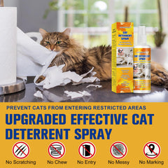 jhpsnpow spray antiarañazos muebles: protege tus muebles del rascado felino