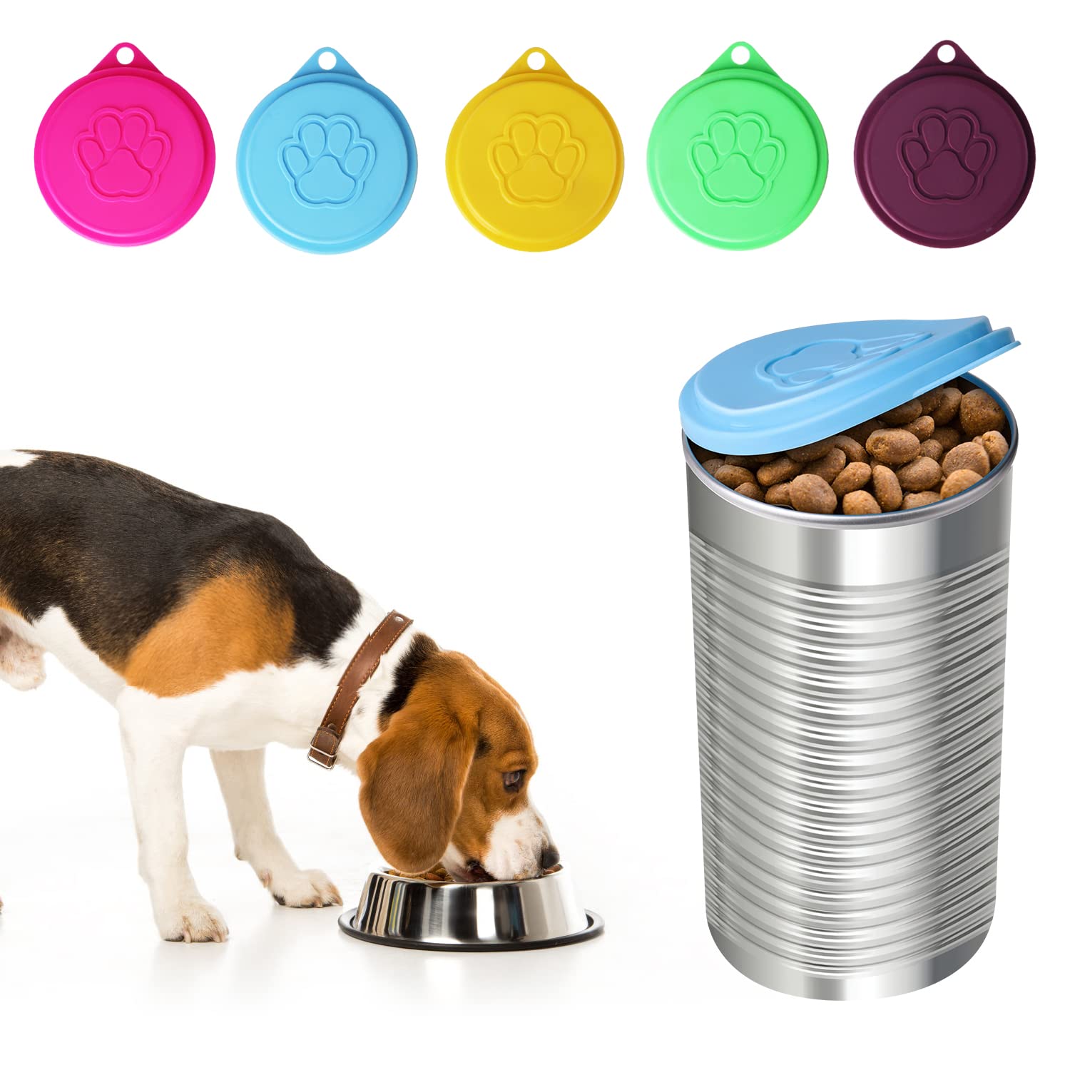 Jiakai tapa mantiene fresca la comida de mascotas y evita derrames