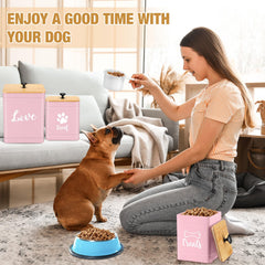 Jingmore tarro grande para galletas, almacenamiento espacioso.