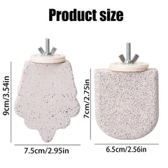 Percha para pico de loro con forma de uva de JINJUMEI.