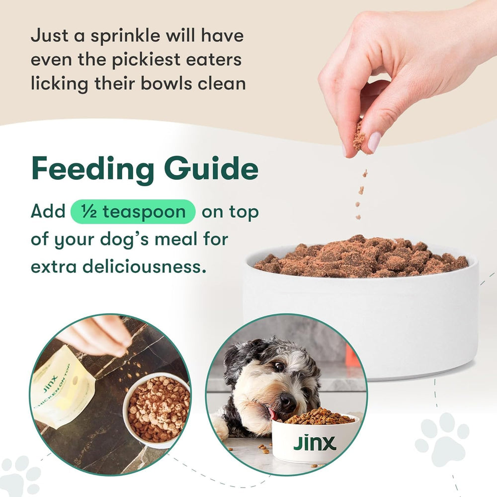 Jinx complemento liofilizado de pollo para perros de todas las edades