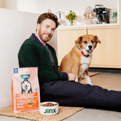 Jinx Premium Probiotics support digestive health in daily meals.
