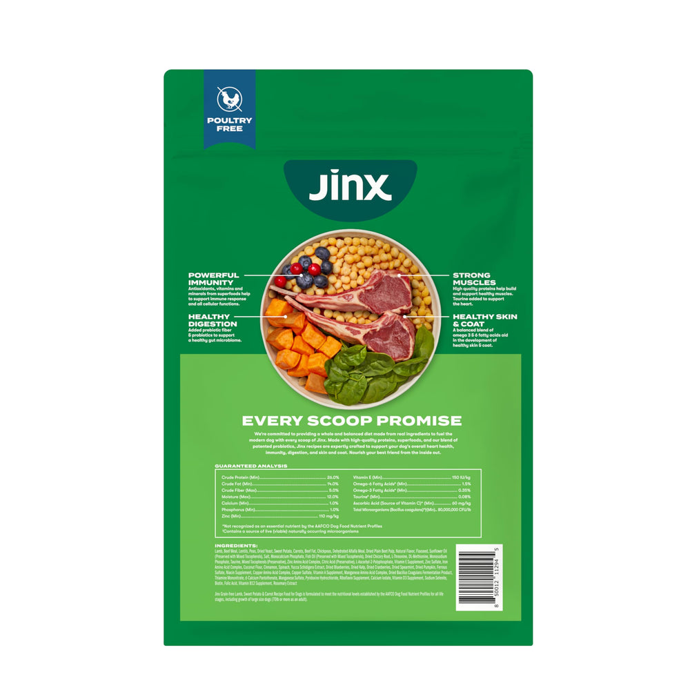 Jinx probióticos, apoyo digestivo en cada porción.
