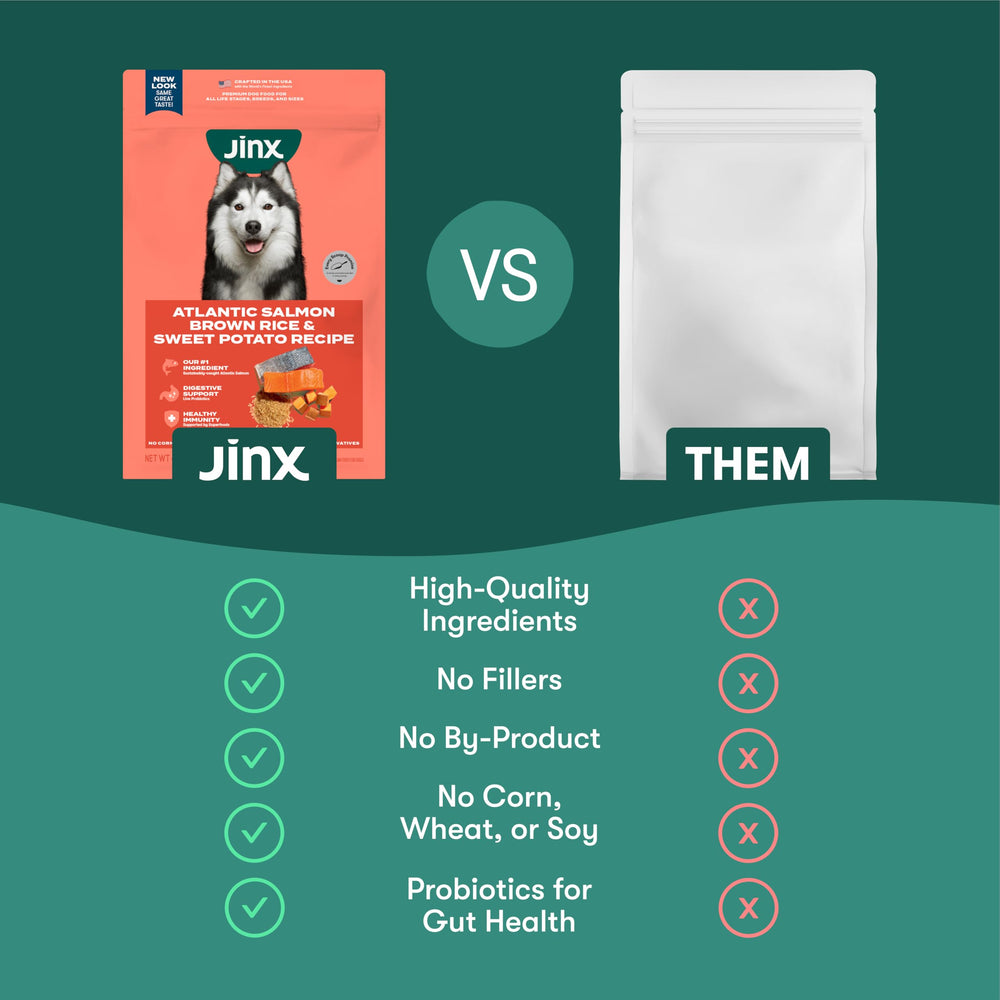 Jinx superfoods y vitaminas para nutrición completa.