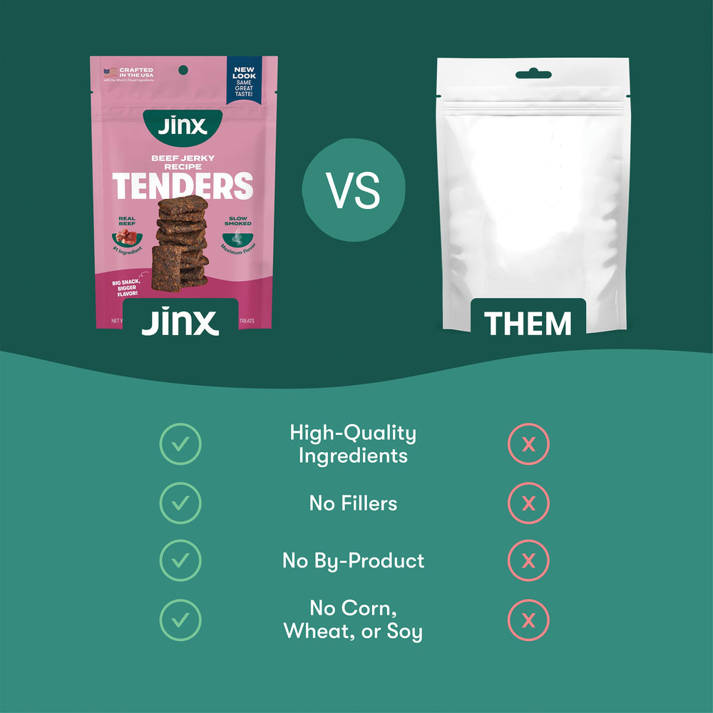 Sin rellenos en Jinx Tenders, snack para cualquier edad