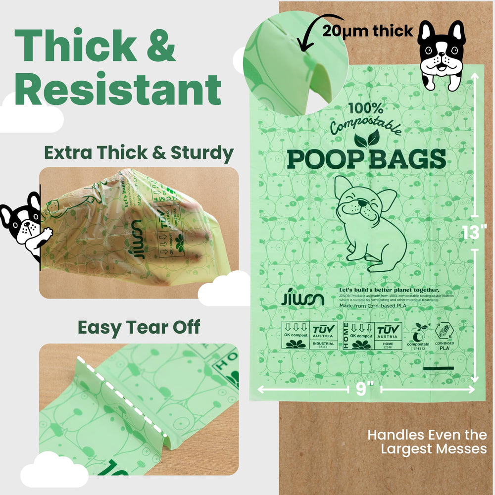 Bolsas certificadas para compostaje doméstico con JIWON.