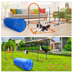 JMMPOO anillos salto para perros para saltos controlados y seguros.