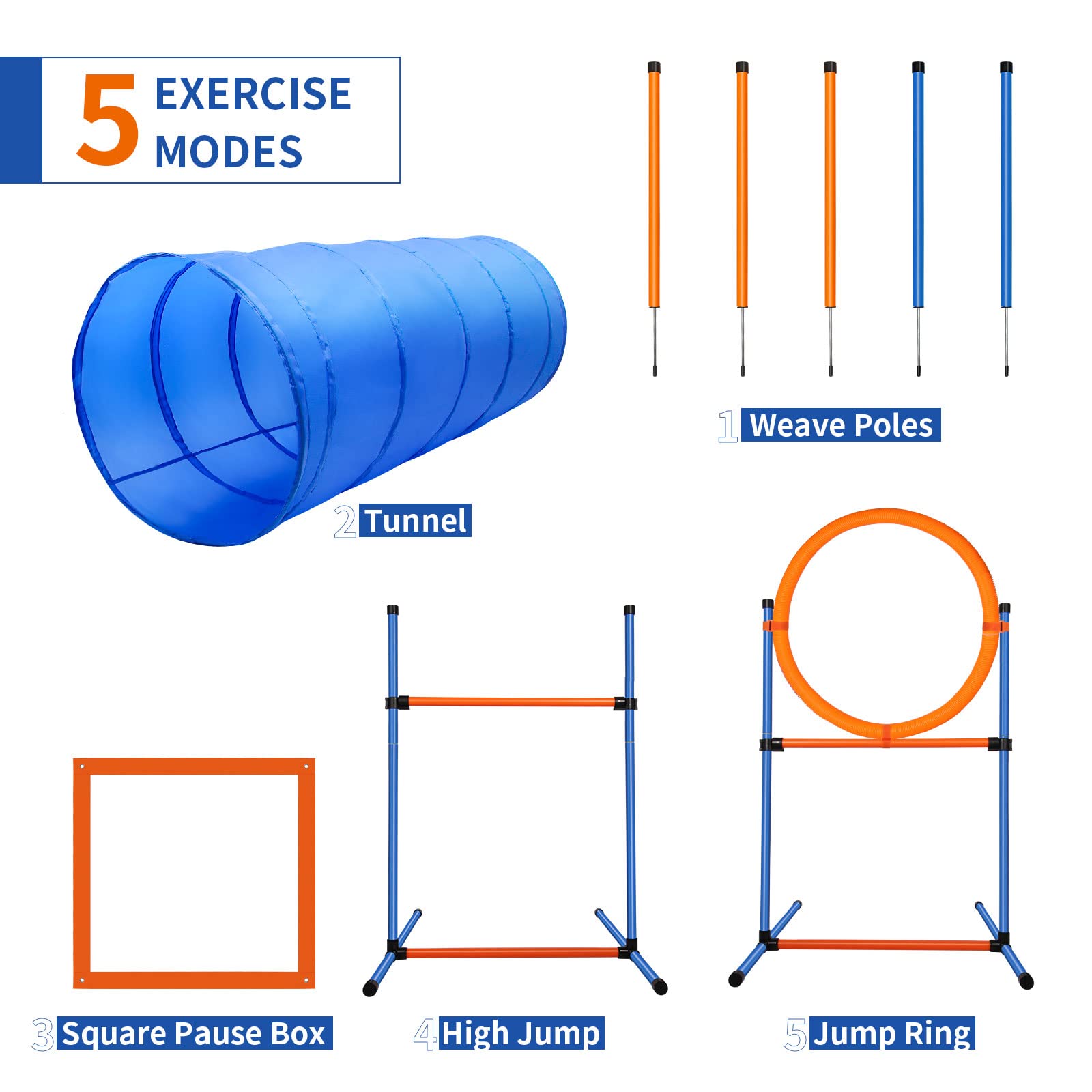 JMMPOO kit completo de entrenamiento, ideal para clases y casa.