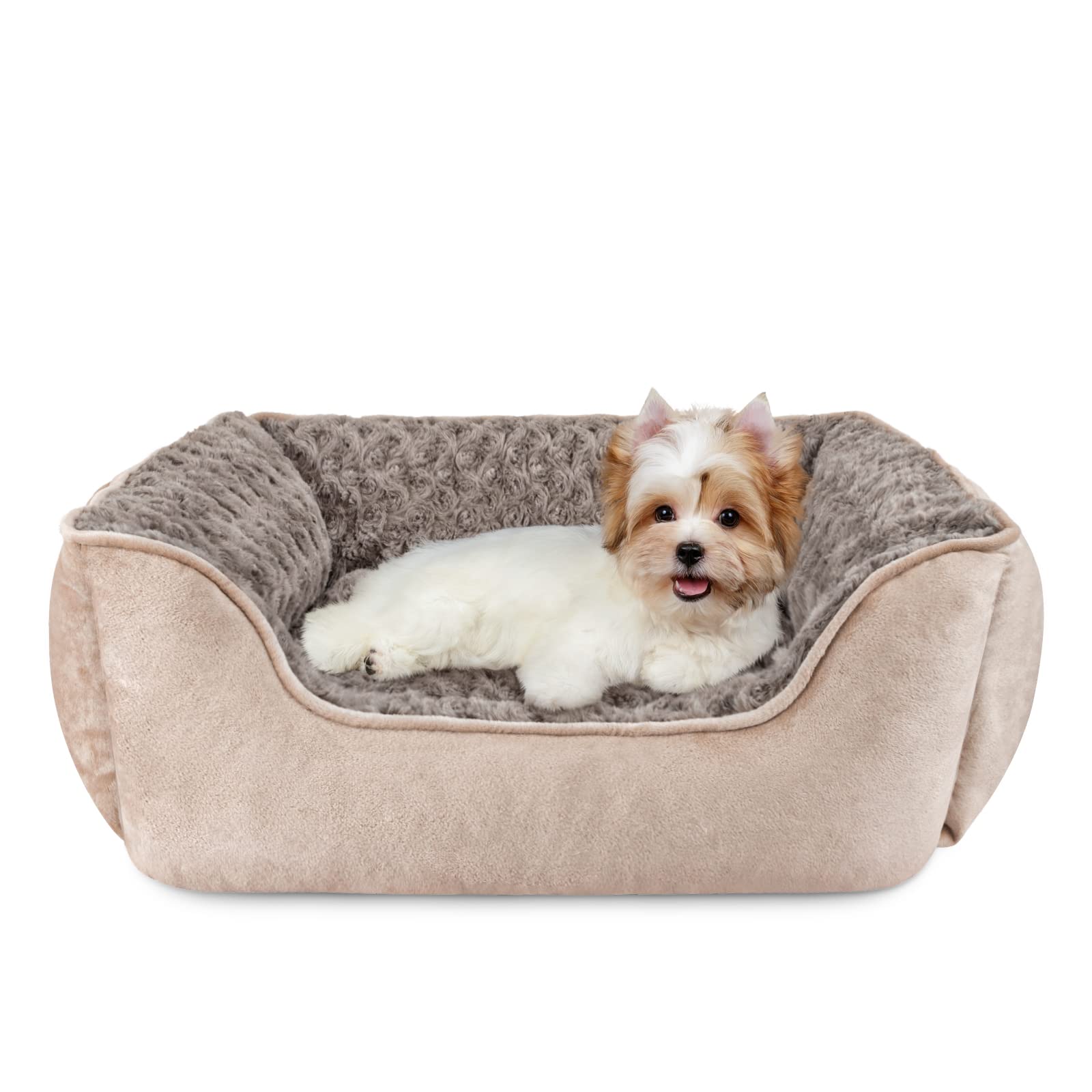 JOEJOY cama rectangular para perros lavable y fácil de mantener.