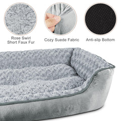 JOEJOY cama para perros, fondo antideslizante en suelos lisos.