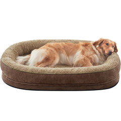 Cama ortopédica JOEJOY para perros grandes con soporte cómodo.