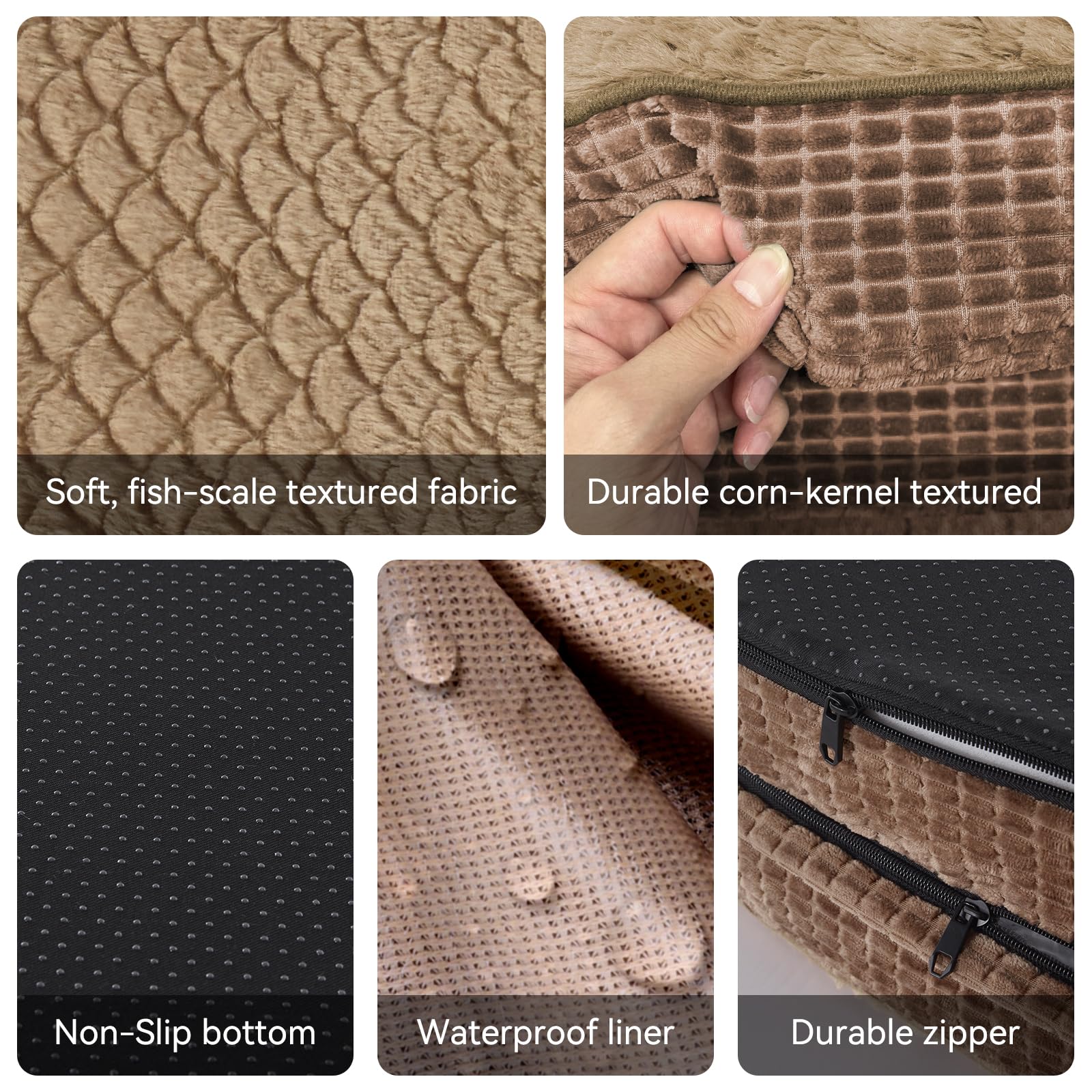 JoeJoy funda impermeable protege la espuma ante accidentes y líquidos
