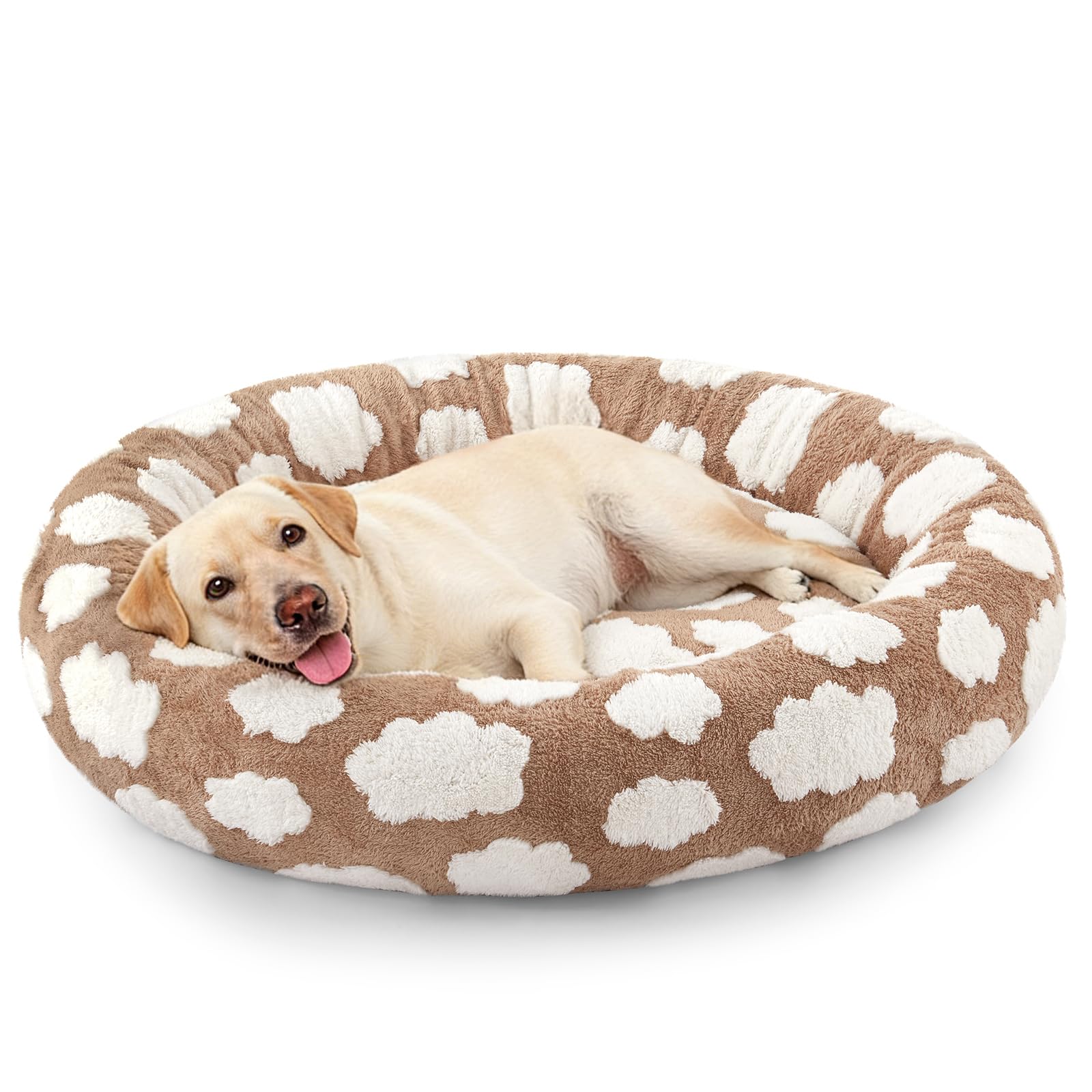 Cama rosquilla grande JOEJOY para descanso cómodo y seguro.