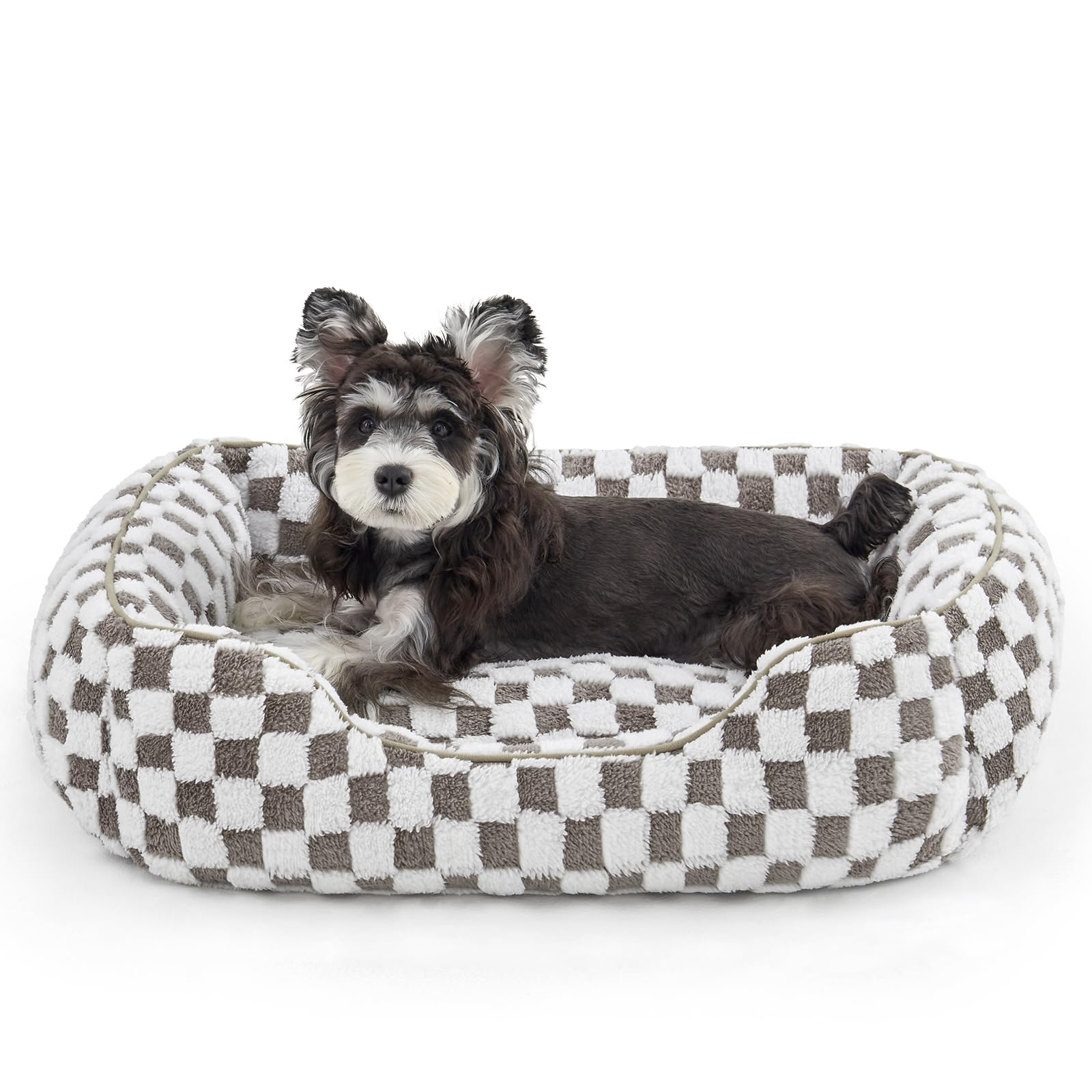 JOEJOY cama para perros pequeños con tejido suave para siestas acogedoras