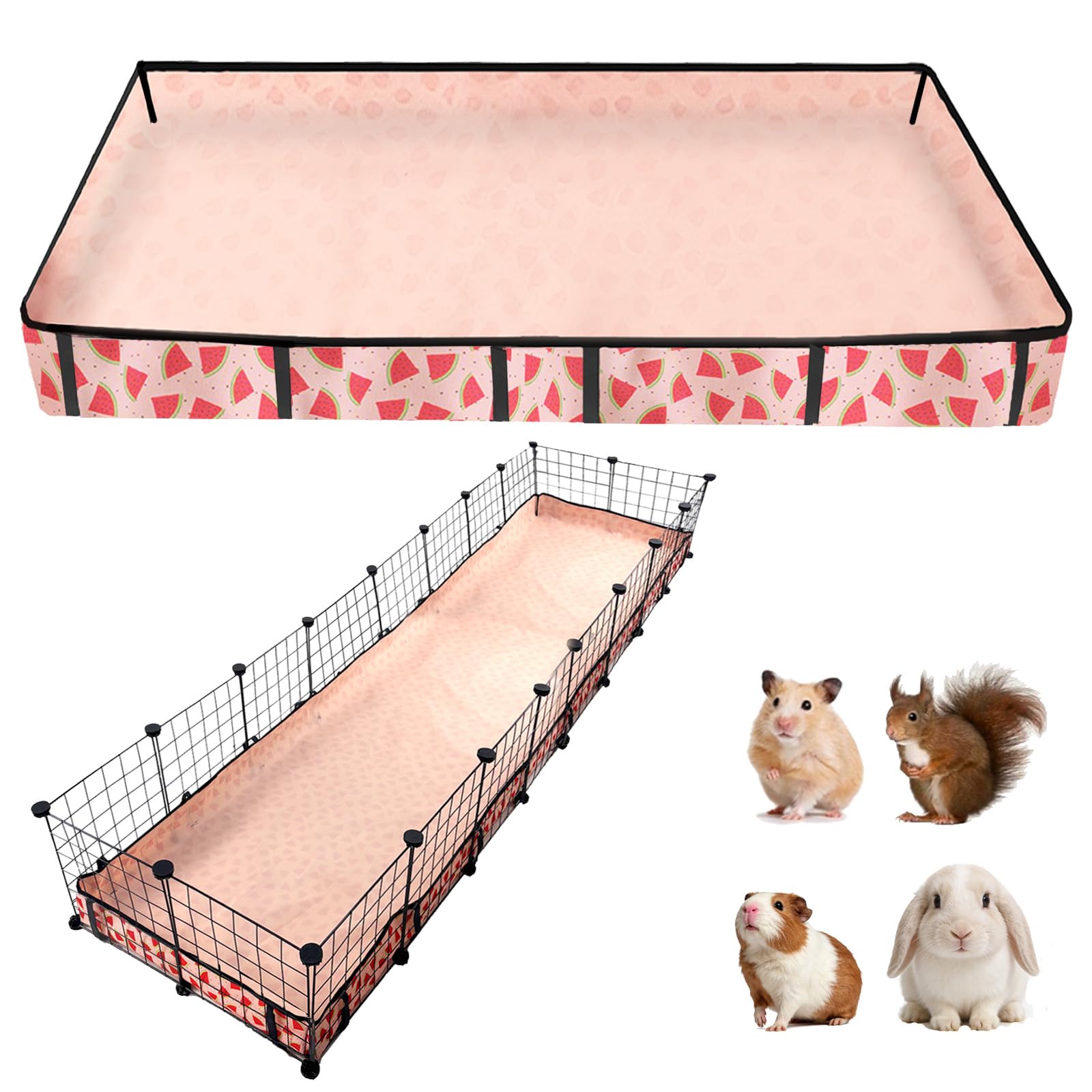 Base impermeable de JOGEPEYO para cobayas protege del desorden