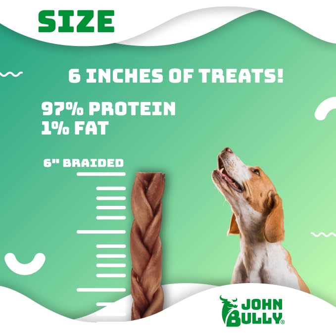 John Bully Colágeno de calidad superior, snack de alto valor